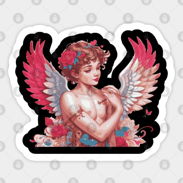 cupid Sticker by godzilla